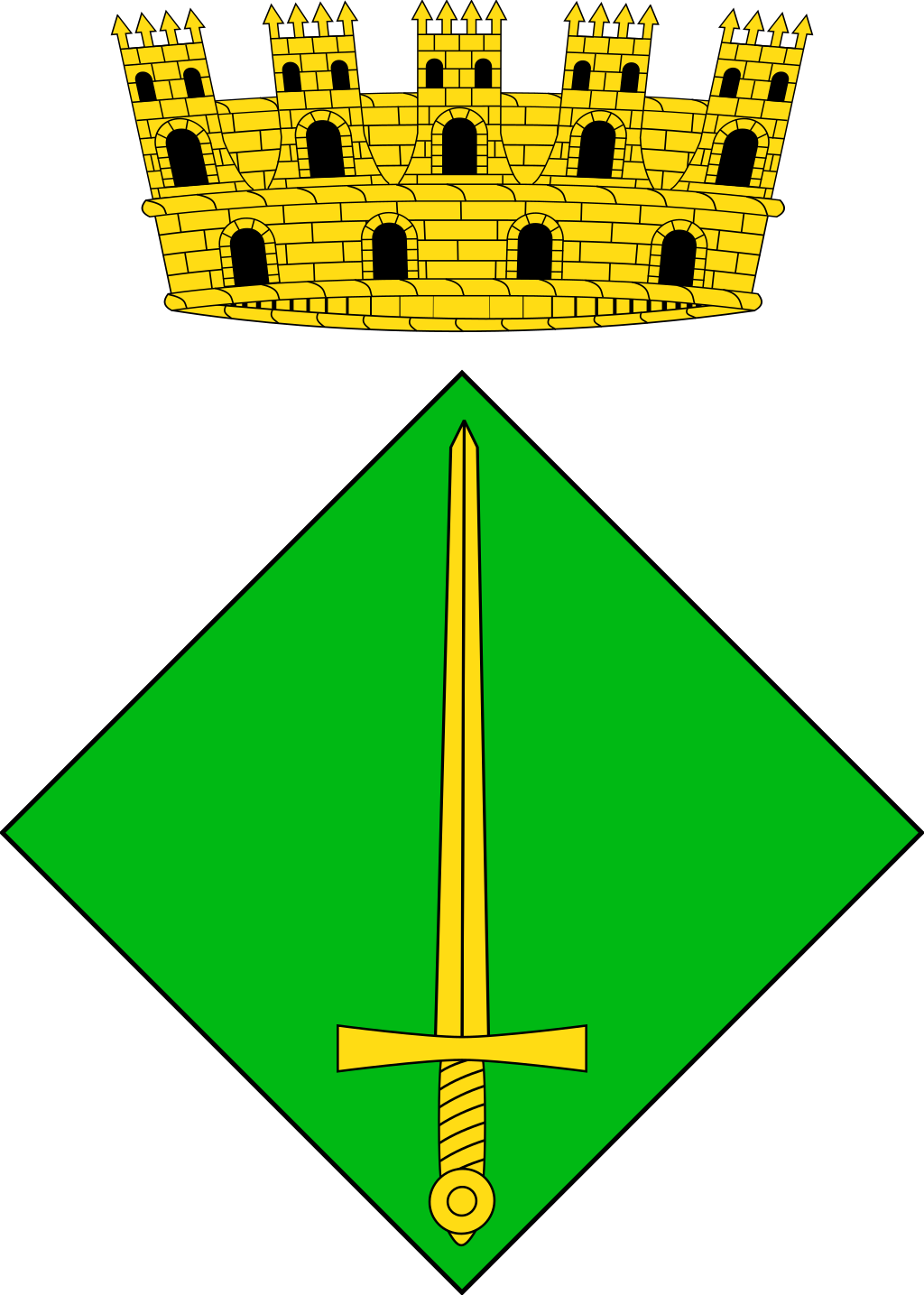 Escudo de Armentera, l'