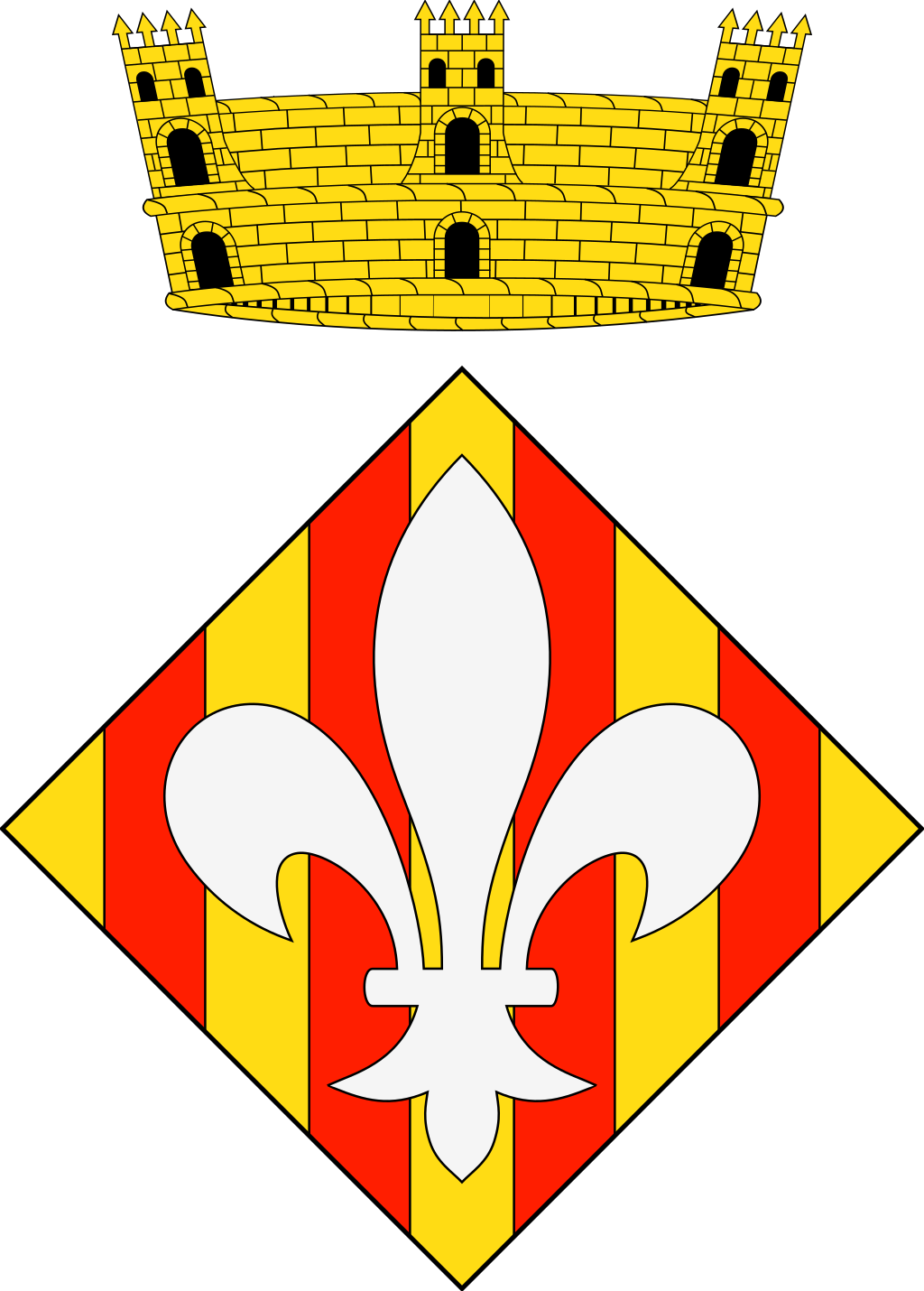 Escudo de Plana Alta
