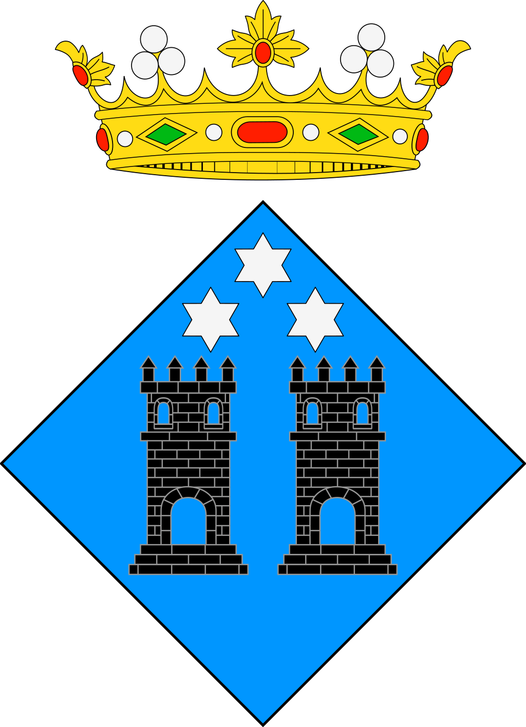 Escudo de Torrelles de Foix