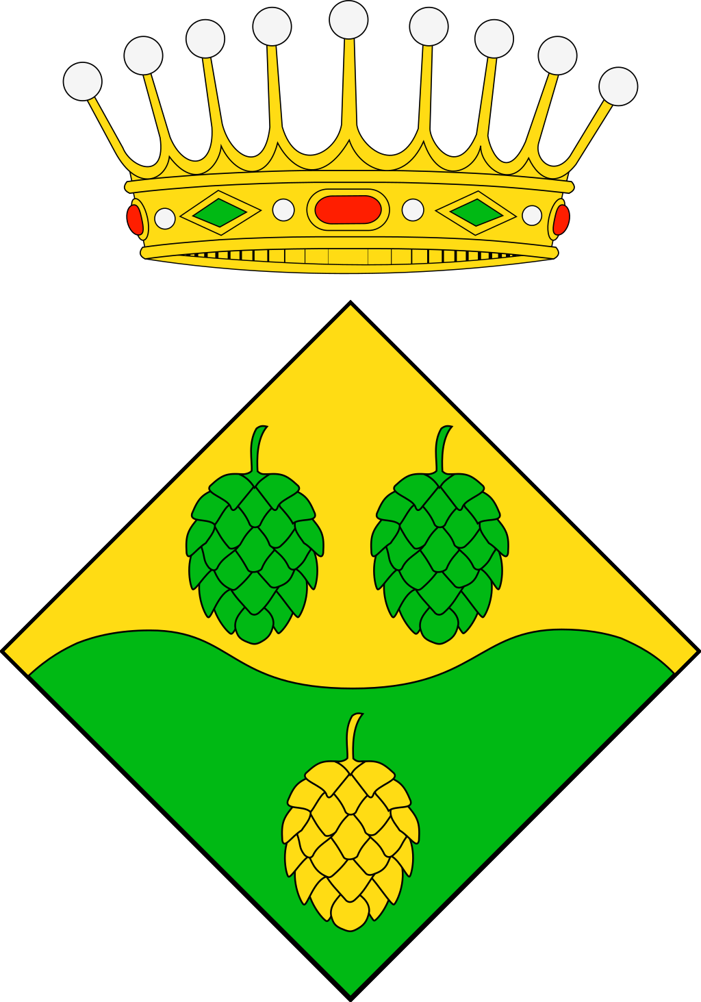Escudo de Vallfogona de Ripollès
