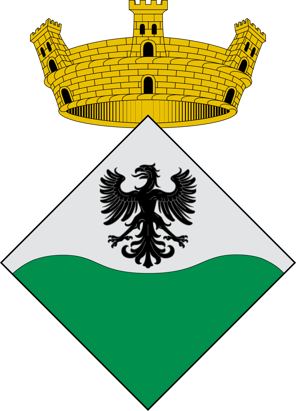 Escudo de Valls d'Aguilar, les