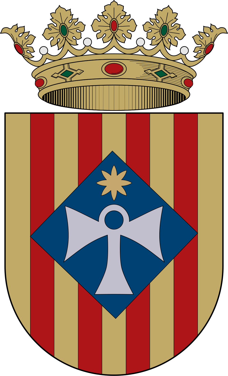 Escudo de Alcubles, les