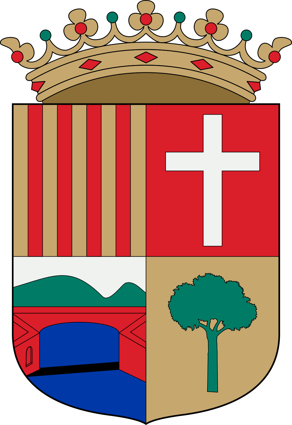 Escudo de Alcúdia de Crespins,l'
