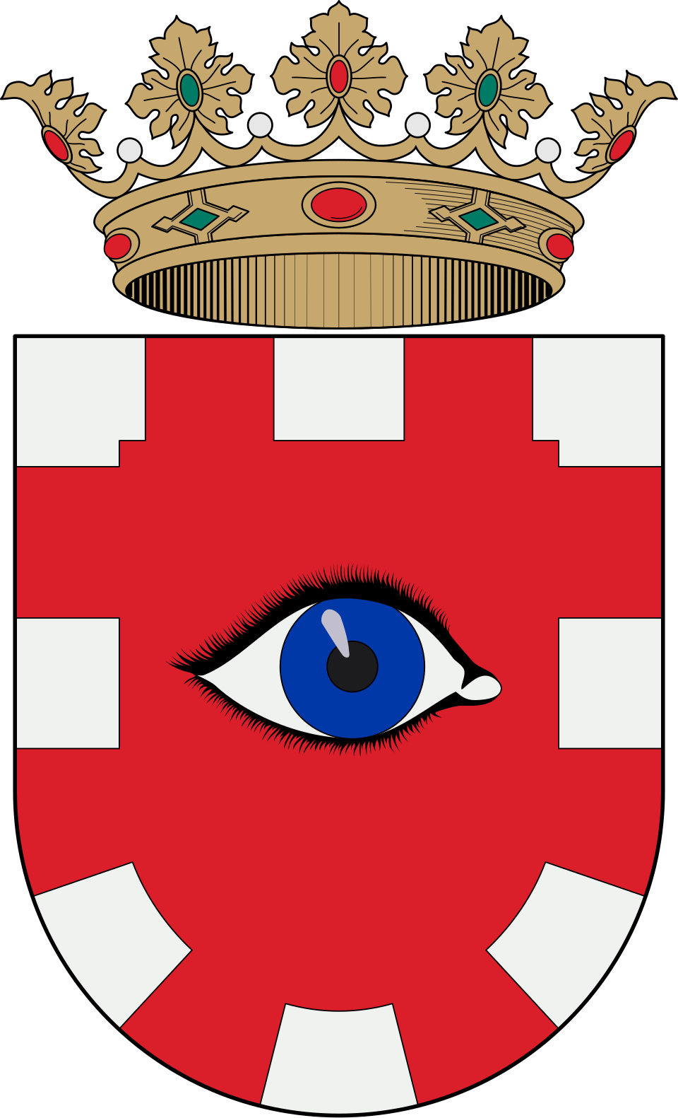 Escudo de Alcúdia de Veo, l'