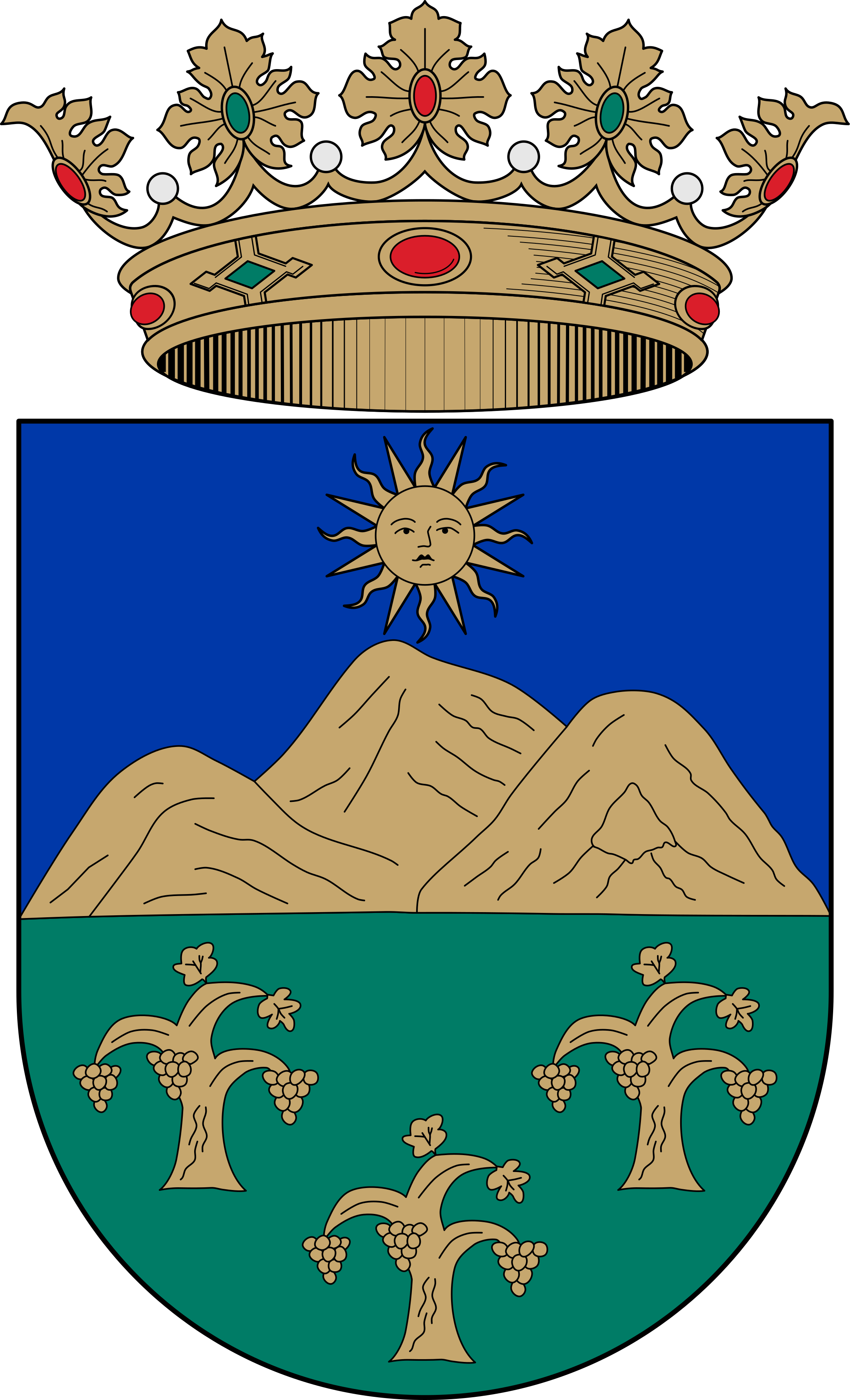 Escudo de Alguenya, l'