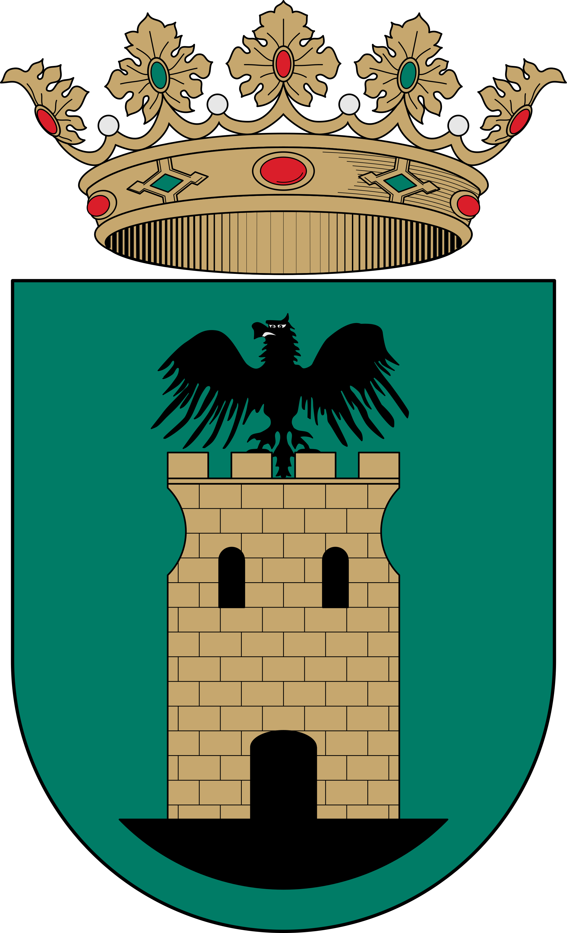Escudo de Atzúbia, l'