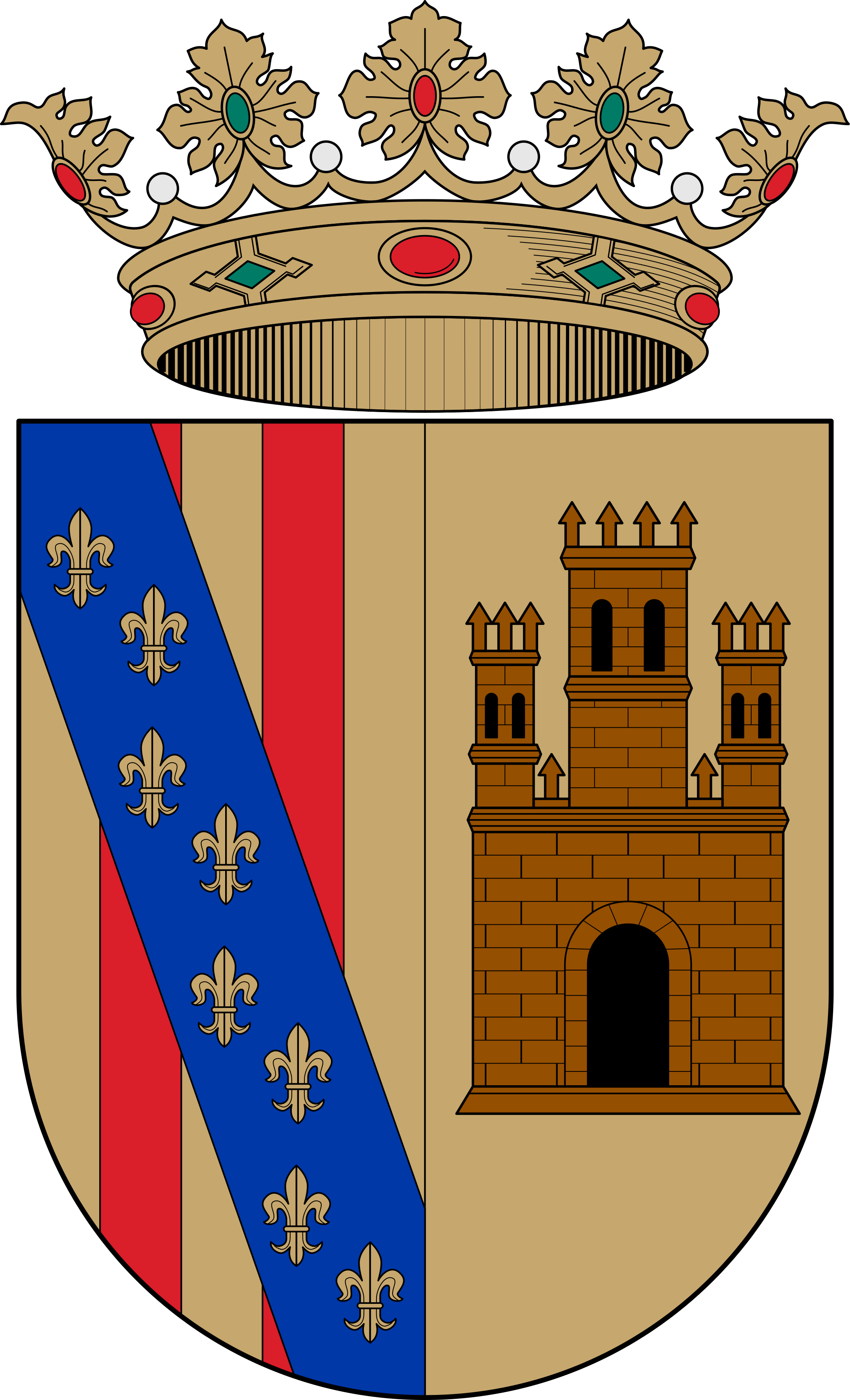 Escudo de Vall d'Alcalà, la