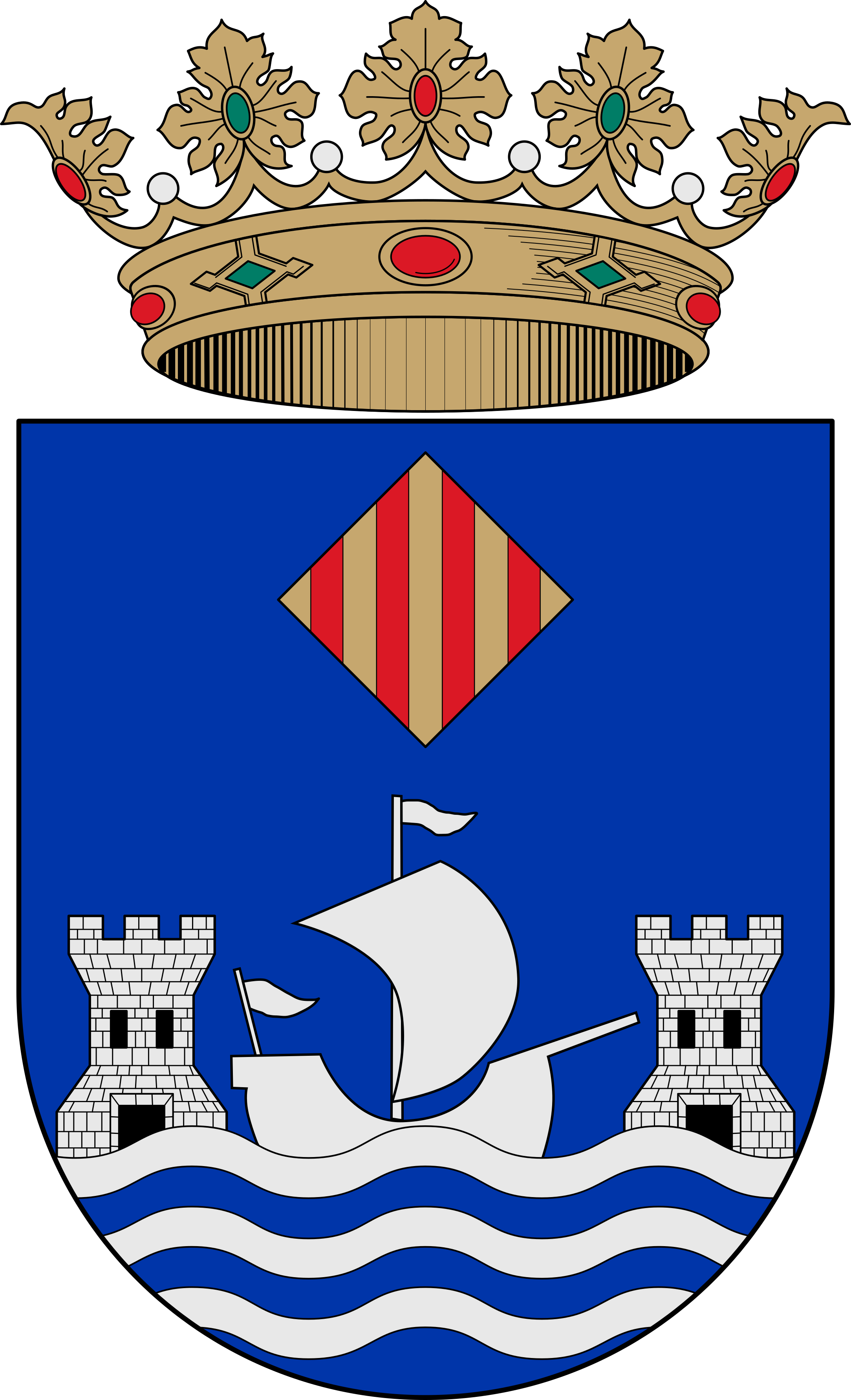 Escudo de Vila (Joiosa), la