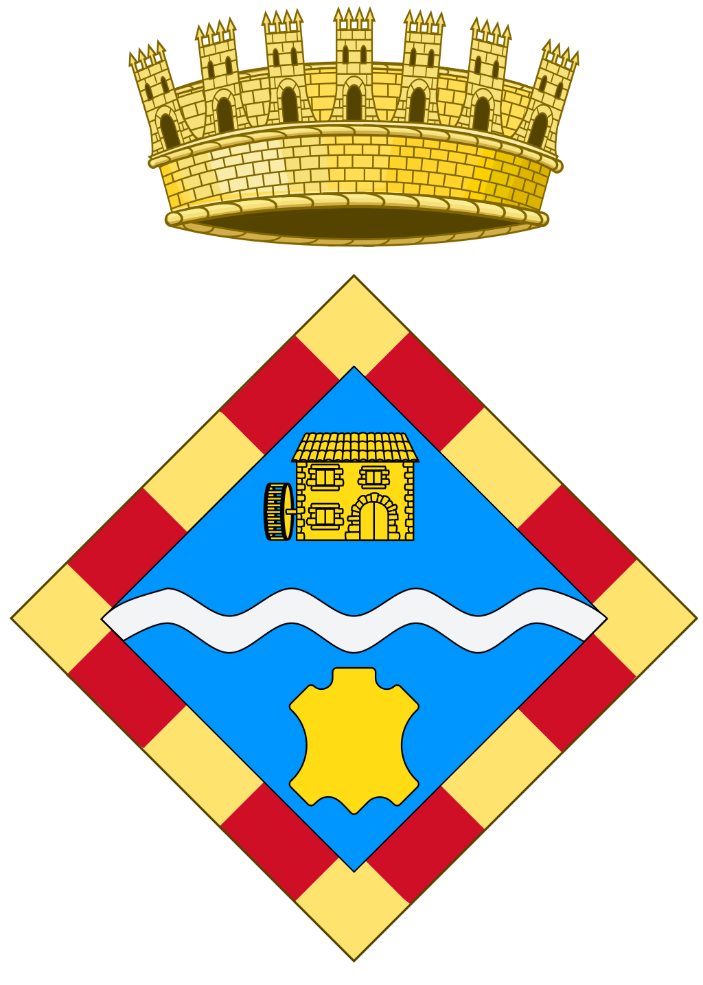 Escudo de Anoia